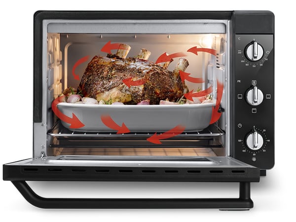 De’Longhi EO40112.BK 40 l 2000 W Svart
