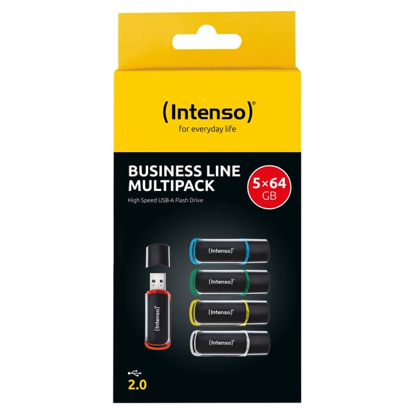 Intenso USB Stick Business Line 5-pak