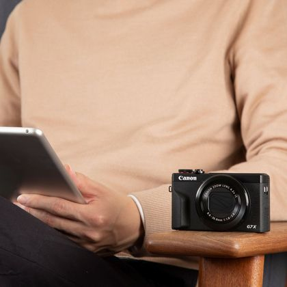 Canon PowerShot G7X Mark III Kompaktkamera 20,1 MP CMOS 5472 x 3648 pixlar Svart