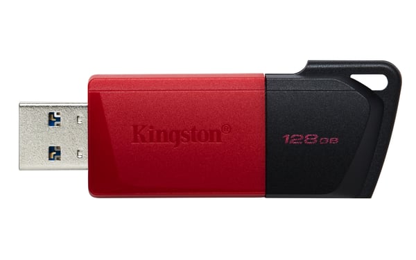 Kingston Technology DataTraveler 128 GB USB 3.2 Gen1 Exodia M (sort + rød)