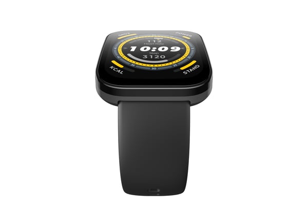 Amazfit Bip 5 4,85 cm (1.91") LCD 38 mm Digital 320 x 380 pixlar Pekskärm Svart GPS
