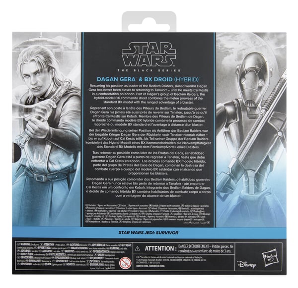 Star Wars Black Series Dagan Gera och BX Droid (Hybrid)