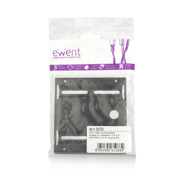 Ewent EW7001 monteringskit Svart
