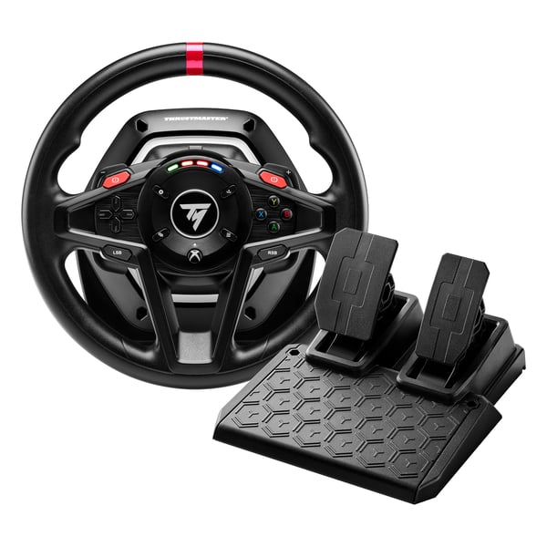 Thrustmaster T128 Svart USB Ratt + Pedaler Analog / Digital PC, Xbox One, Xbox Series S, Xbox Series X, Xbox One X, Xbox One S Thrustmaster T128 Svart USB Ratt + Pedaler Analog / Digital PC, Xbox One, Xbox Series S, Xbox Series X, Xbox One X, Xbox One S