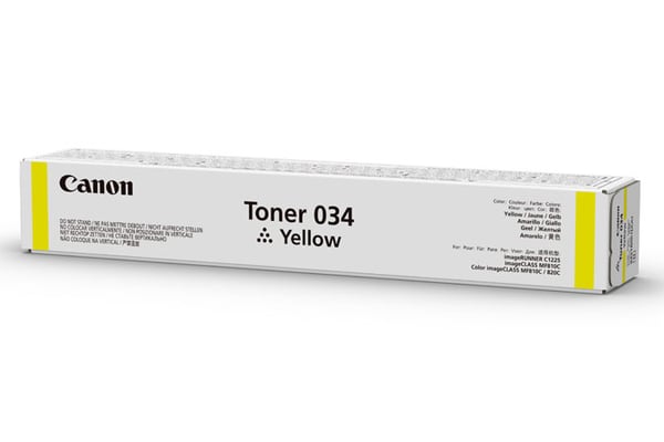 Canon 034 Tonerkassett 1 styck Original Gul Canon 034 Tonerkassett 1 styck Original Gul