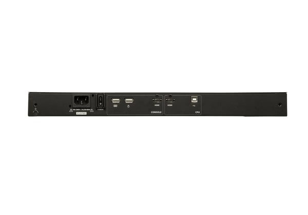 ATEN CL3700NW rack 47 cm (18.5") 1920 x 1080 pixlar Metall, Plast Svart 1U