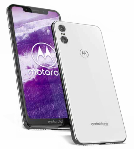 Motorola one 15 cm (5.9") Dubbla SIM-kort Android 8.1 4G USB Type-C 4 GB 64 GB 3000 mAh Vit
