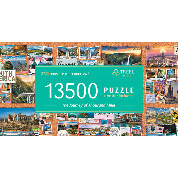 Trefl 81025 palapeli Kuviopalapeli 13500 kpl Muu