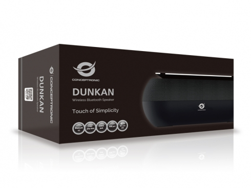 Conceptronic DUNKAN01G bärbara högtalare och partyhögtalare Svart 10 W