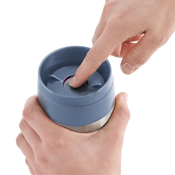 Tefal Travel Mug Eco N2024110 matkamuki 360 ml Sininen, Ruostumaton teräs Ruostumaton teräs