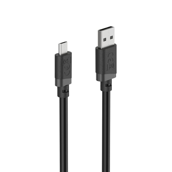 Hama 00201804 USB-kaapeli USB 2.0 2 m USB A Micro-USB B 0,48 Gbit/s Musta