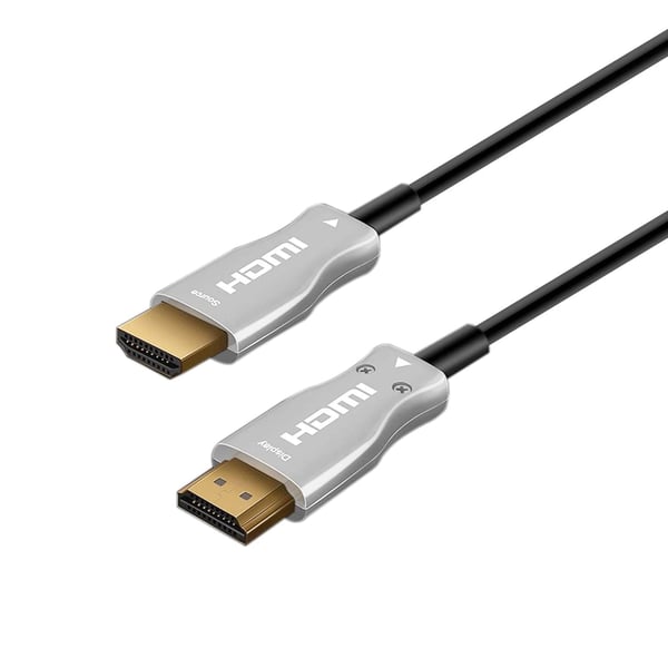 Ewent EC1353 HDMI, 10 m HDMI-kaapeli HDMI-tyyppi A (vakio) Musta, Hopea