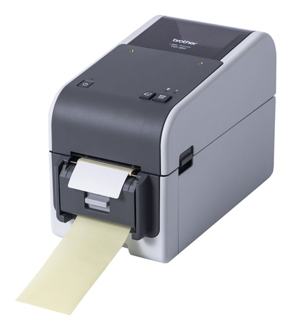 Brother TD-2320D203 - Etiket-/kvitteringsprinter - sort/hvid - Termisk direkte - Rulle (6,3 cm)