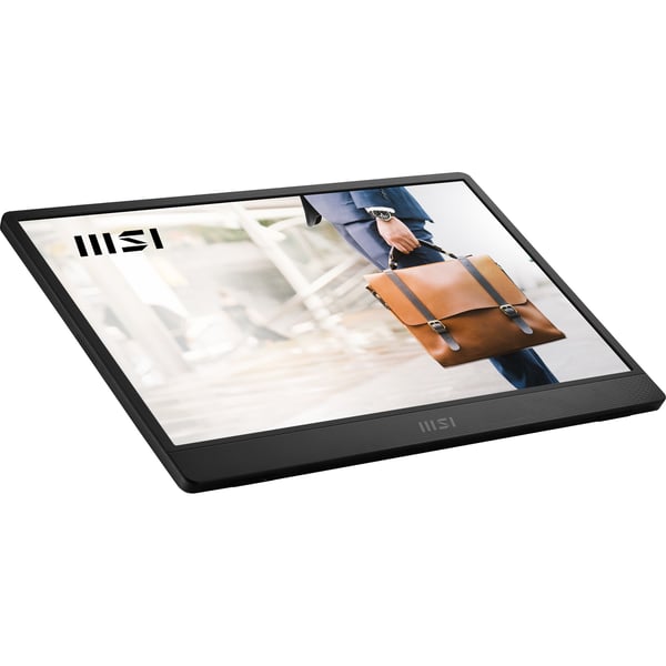 MSI Pro MP161 E2 Bärbara monitor Svart 39,6 cm (15.6") LED 1920 x 1080 pixlar