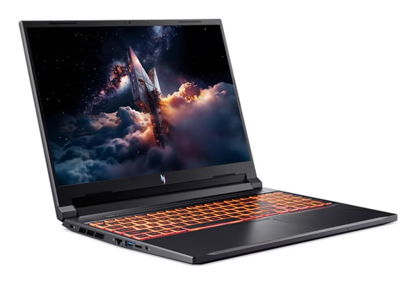 Acer Nitro V 16 AI ANV16-42-R1E2 AMD Ryzen™ 7 260 Laptop 40,6 cm (16") WQXGA 16 GB DDR5-SDRAM 1 TB SSD NVIDIA GeForce RTX 5060 Wi-Fi 6E (802.11ax) Windows 11 Home Sort