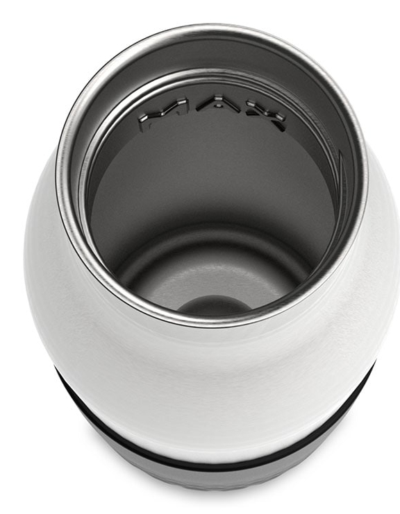EMSA Bludrop Sleeve N3110500 juomapullo Fitness, Urheilu 500 ml Ruostumaton teräs Musta, Ruostumaton teräs