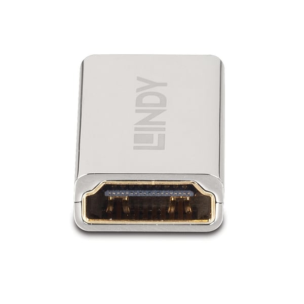Lindy 41511 kaapelin sukupuolenvaihtaja HDMI 2.1 Hopea