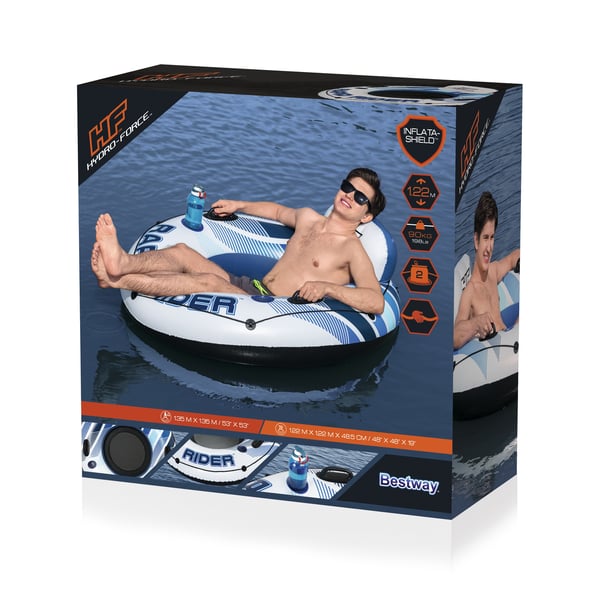 Bestway 43116 pool- och badmadrass Svart, Gul Vinyl Sittring