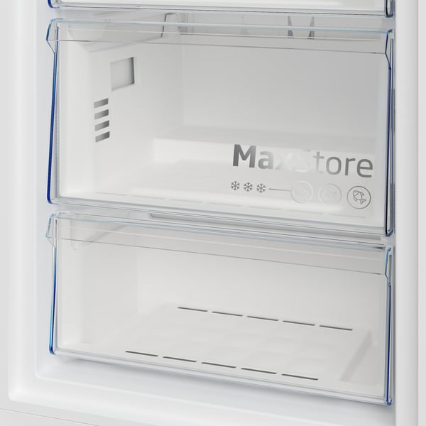 Beko B3RMFNE314XB fryser Stående fryser Fritstående 286 L Rustfrit stål