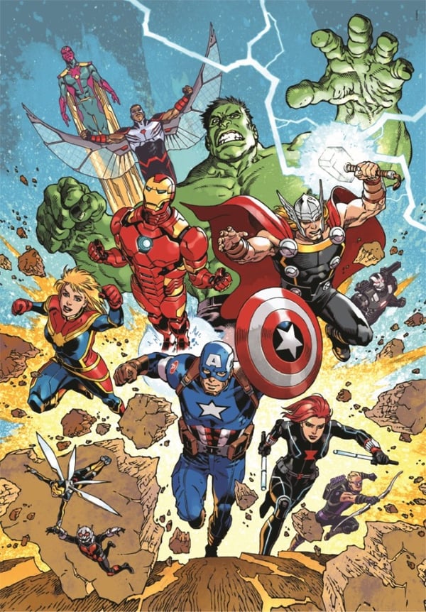 Palapeli 300 Super The Avengers