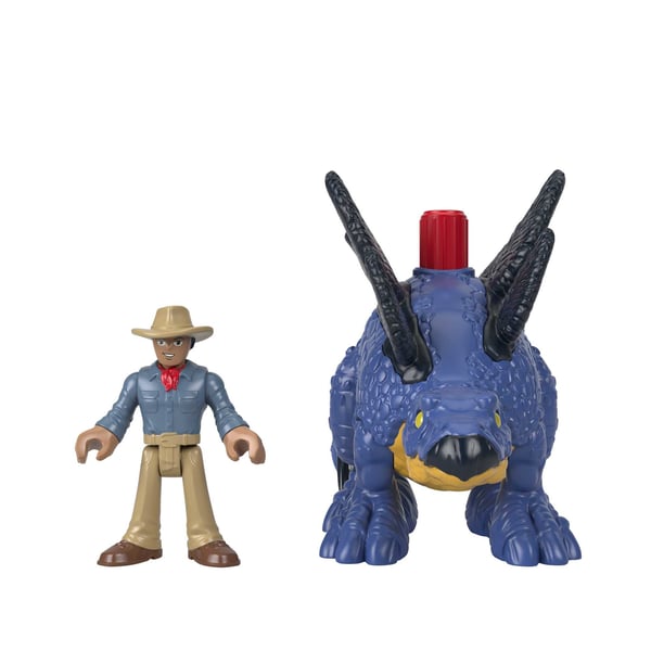 Fisher-Price Imaginext Jurassic World Stegosaurus och dr Grant