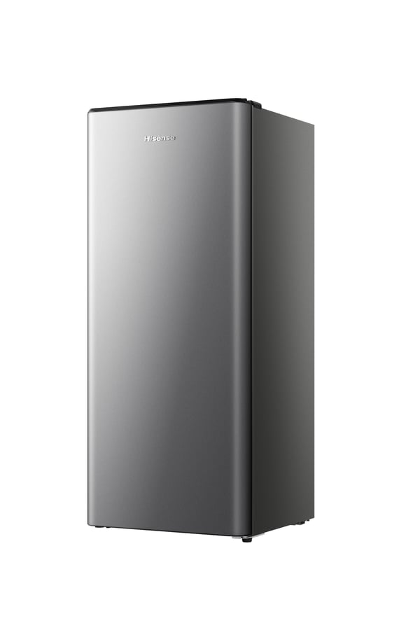 Hisense RR220D4BDE kombi-køleskab Fritstående 165 L Sølv