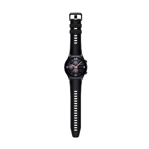 Honor GS 3 3,63 cm (1.43") AMOLED 45.9 mm Digitaalinen 466 x 466 pikseliä Kosketusnäyttö Musta GPS (satelliitti)