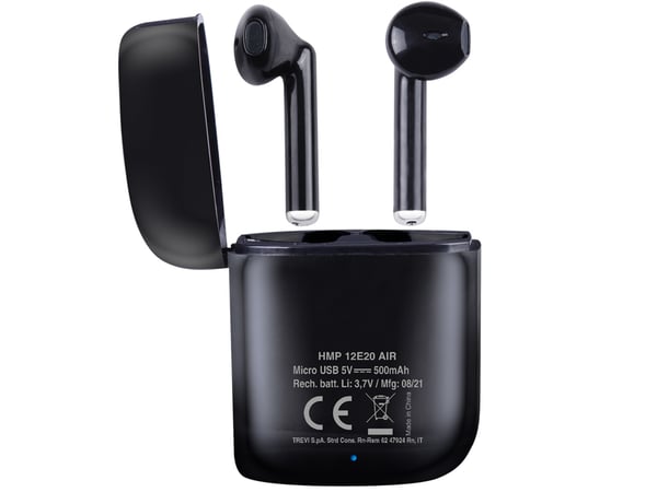 Trevi HMP 12E20 AIR Headset True Wireless Stereo (TWS) I ørerne Opkald/musik Sort