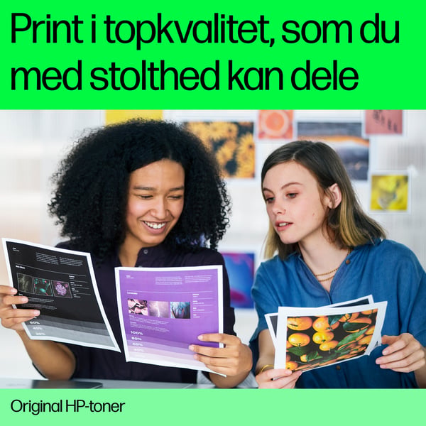 HP Original 124A LaserJet-tonerpatron, magenta