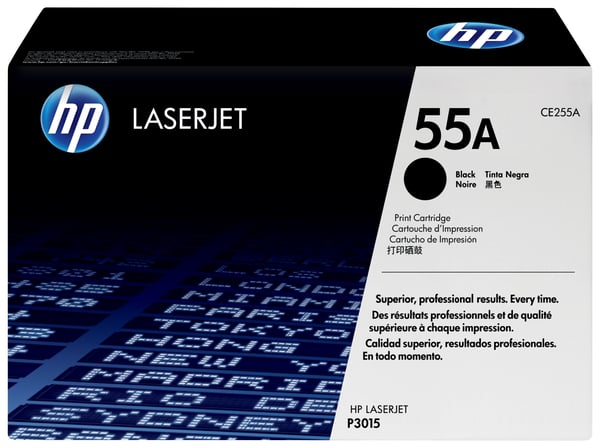 HP 55A, alkuperäinen musta LaserJet-värikasetti