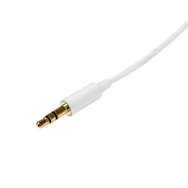 StarTech.com 2 m:n stereoäänikaapeli, 3,5 mm:n liitin