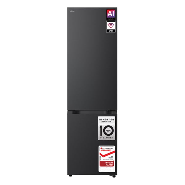 LG GBBS726AEV Fristående 375 l Svart