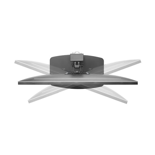 AISENS DT32TSR-115 skærmbeslag og -stativer 81,3 cm (32") Skrivebord Sort