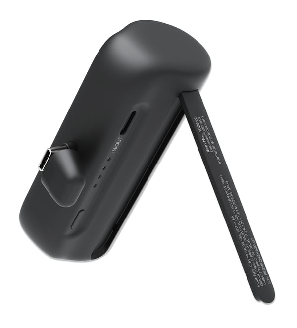 Manhattan 102612 powerbank Lithium-Ion (Li-Ion) 5000 mAh Sort