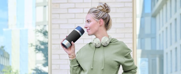 Tefal Travel Mug Classic N2020210 resemugg 360 ml Svart, Rostfritt stål Rostfritt stål