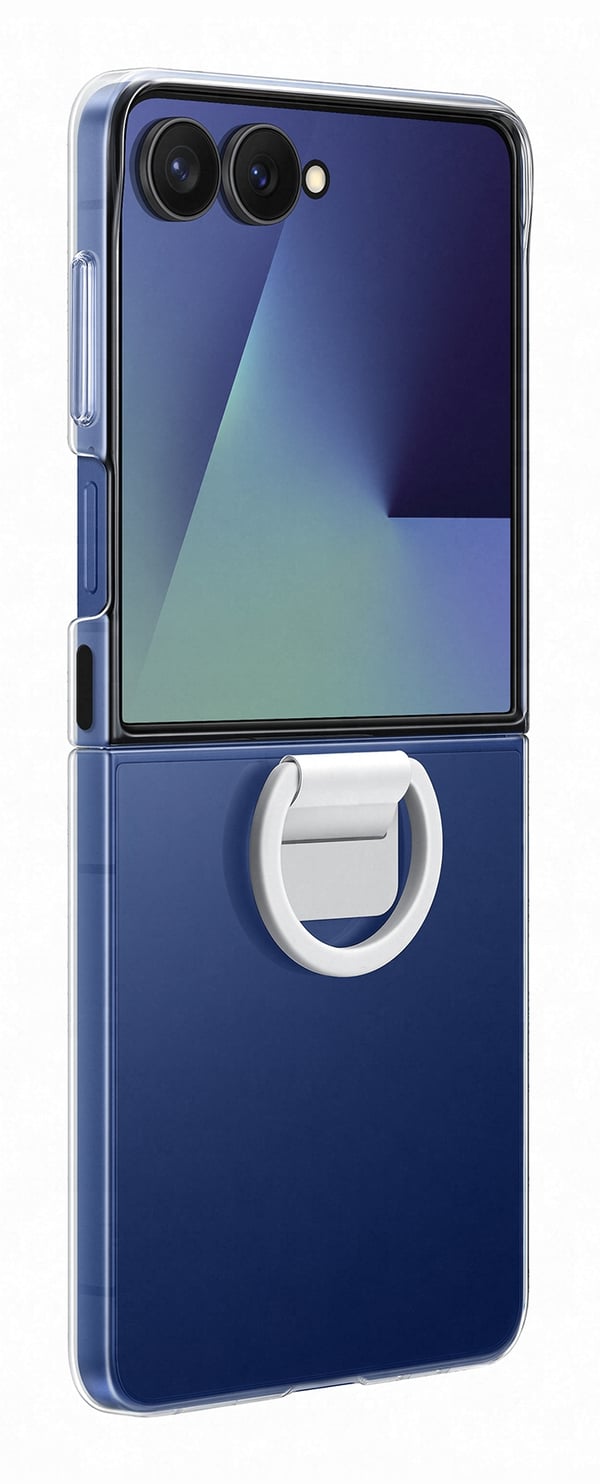 Samsung EF-QF766CTEGWW mobiltelefon etui 17,4 cm (6.85") Cover Transparent