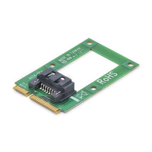 StarTech.com SATA-hårddisk till mSATA-värdadapter för 2,5"/3,5" SATA-hårddiskar
