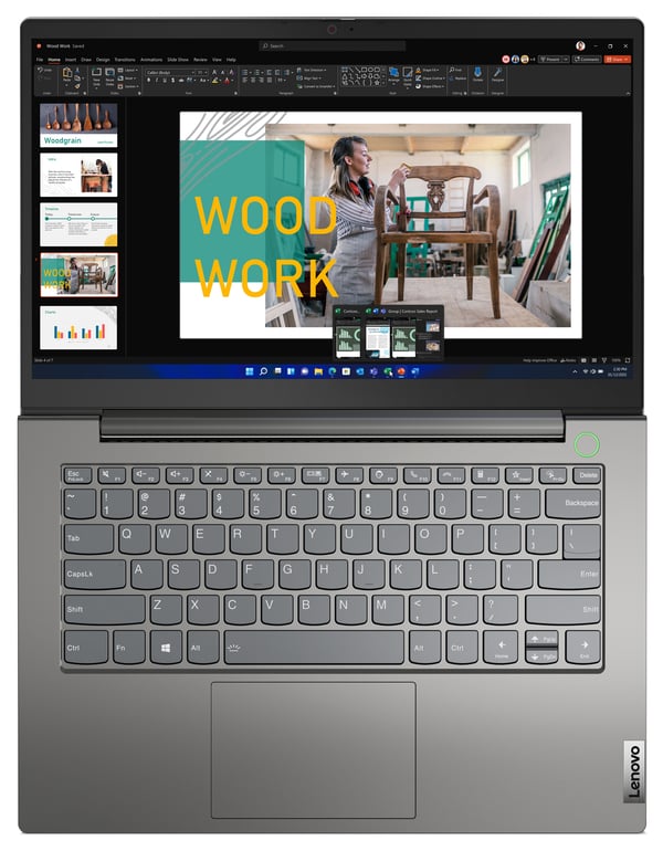 Lenovo ThinkBook 14 G4 IAP Intel® Core™ i7 i7-1255U Laptop 35,6 cm (14") Fuld HD 16 GB DDR4-SDRAM 512 GB SSD Wi-Fi 6 (802.11ax) Windows 11 Pro Spansk Grå