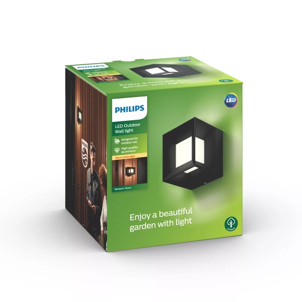 Philips myGarden Parterre væglampe 7,5 W