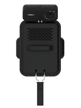 Tefal FR5030 Enkelt Enkeltstående 3000 W Frituregryde Sort, Rustfrit stål