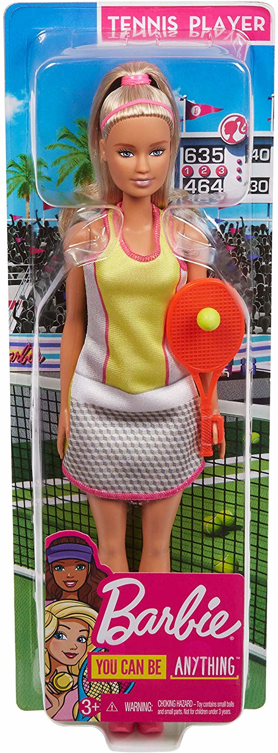 Barbie Blonde Tennis Player