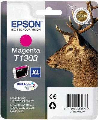 Epson Stag Yksittäispakkaus, magenta T1303 DURABrite Ultra -muste