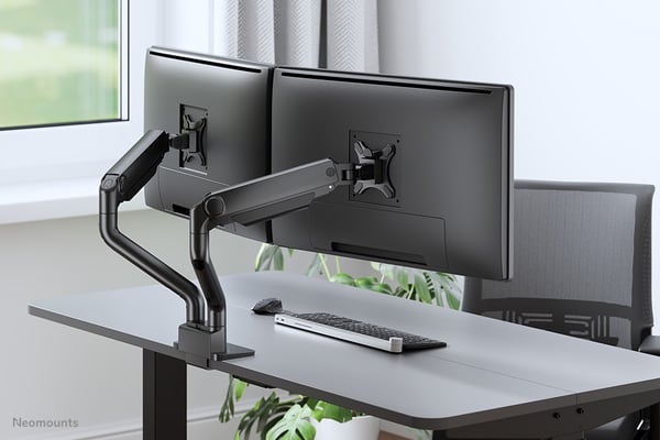 Neomounts DS70S-950BL2 skærmbeslag og -stativer 88,9 cm (35") Skrivebord Sort