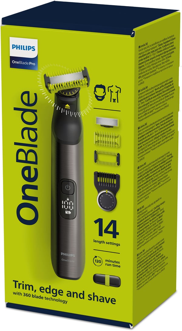 Philips OneBlade Pro QP6651/61 Ansikte + kropp