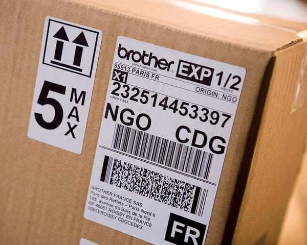 Brother QL-1110NWBc - Etiketprinter - Termisk direkte - Rulle (10,36 cm)