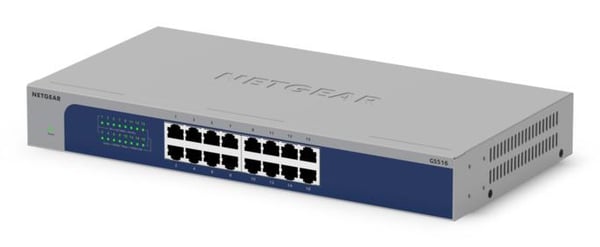 Netgear GS516 - V3 - Switch - uadministreret - 16 x 10/100/1000