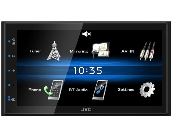 JVC KW-M25BT Svart 200 W Bluetooth