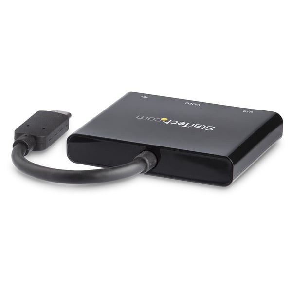 StarTech.com USB-C til HDMI Adapter - 4K 30Hz - Thunderbolt 3 Kompatibel - med Strømforsyning (USB P