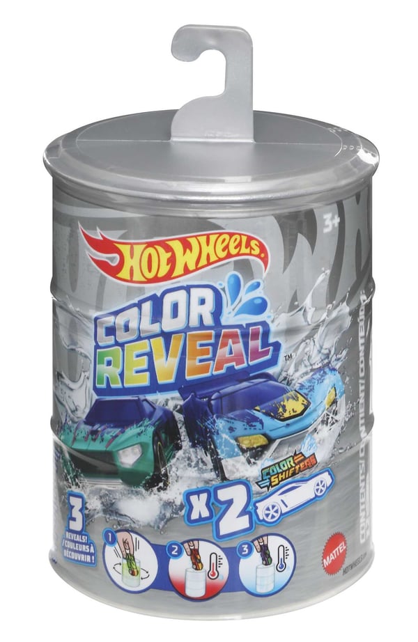 Hot Wheels Color Reveal 2PK CDU