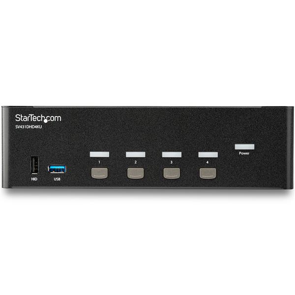 StarTech.com KVM-switch HDMI 4 portar - 4K 30 Hz